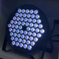 Luz De Escenario LED RGB 60 LEDs DMX512 Paralelo Plano Efectos Multifuncionales Estroboscópico Para Fiesta Boda DJ Disco - details 13
