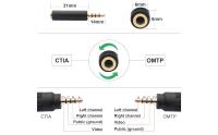TEMCO Cable Videocamara Mini Jack 3.5mm a 3 RCA AV, 1.5m, Cable de Video con Conector macho 3.5mm RCA y Audio Video, Cable Aux Auxiliar 4 polos a RCA 3 Colores, amarillo, blanco y rojo, Clavija Bañado en Oro, Cable AVM Convertidor DV 150cm - details 7