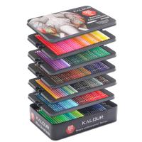 KALOUR Set De Lápices De Colores Profesionales 50/72/180/240/300 Pcs Lápices De Aceite Para Dibujos Y Pintura Artística Suministros Para Colorear - details 5