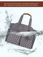 Bolsa de pañales para bebé, hospital para mujeres embarazadas, bolsa para enfermera recién nacida, bolsa impermeable adecuada para madres y bebés para viajar - details 18