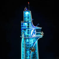Set De Iluminación LED LocoLee 76269 Para Bloques De Construcción Avengers Tower Accesorios De Iluminación Incluidos - details 9