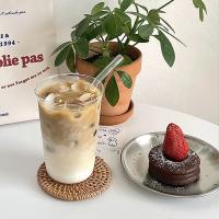 Taza De Café Latte De Vidrio De Alta Borosilicato Resistente Al Calor Taza De Bebida Fría Para Agua Leche Cerveza Jugo Té Whiskey Vino - details 1