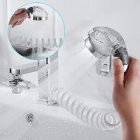 Divertor De Grifo Portátil 1pc Para Baño Y Cocina Adaptador De Ducha Ajustable Set De Divertor De Grifo - details 0