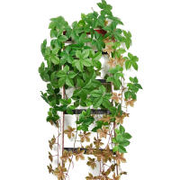 Planta Artificial De Palma Tropica 160cm Hojas Verdes Vibrantes Vines Para Decoración De Jardín Muralla Colgante De Seda Monstera - details 7