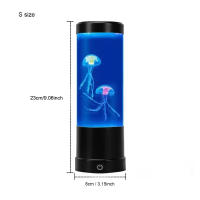 Lámpara De Medusa Joven 7 Colores LED Cambio De Color Para Decoración De Mesa De Dormitorio Luz Nocturna Del Océano Regalo De Cumpleaños Para Niños - details 12