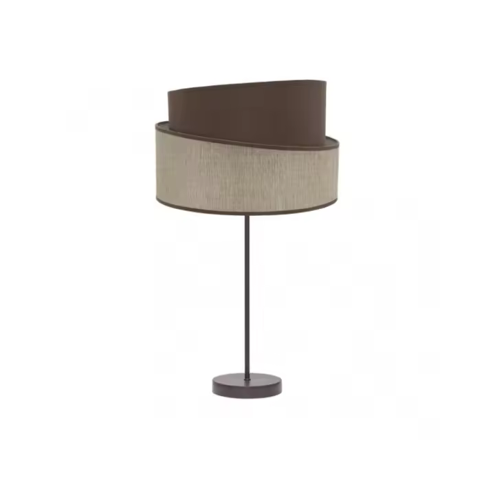 Fabrilamp - Sobremesa Alto Hara 1xe27 Marron/marron 66x35x35 Cm - 1