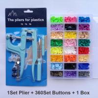 Kit De Botones De Resina Plástica T5 Con Herramienta De Presión De Botones Y Clip De Cierre Rápido Para DIY Costura - details 3