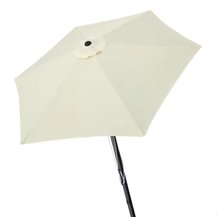 Sombrilla Aktive 270 x 236 x 270 cm Ø 270 cm Acero Aluminio Crema - 1