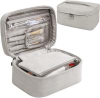 Organizador De Maquillaje Grande Con Brochas Y Bolsa De Viaje Pequeña Caja De Cosméticos Nylon Estilo Casual Cierre De Cremallera - details 6