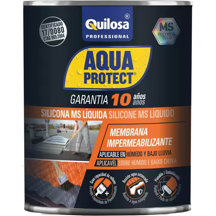 Quilosa SILICONA MS T003079 1KG Líquida para Terracota y Suministros Industriales - 1