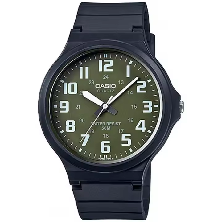 Casio Mw-240-3bv  Reloj Para Para Hombre Color Verde - 1