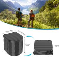 Inodoro Portátil plegable para Camping y Emergencias - Plástico Duro-ligero y fácil de Limpiar - details 2