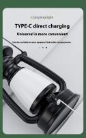 Lámpara Portátil LED Recargable USB Retro Solar Para Camping Impermeable Con Luz De Emergencia Para Exterior Y Tienda De Acampar - details 9