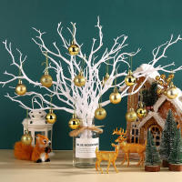 Decoración De Navidad Y Bodas: Ramas Artificiales De Cervidio Plásticas Para Casa Y Jardín 5 Piezas Adorno De Árbol De Invierno Y Otoño - details 3