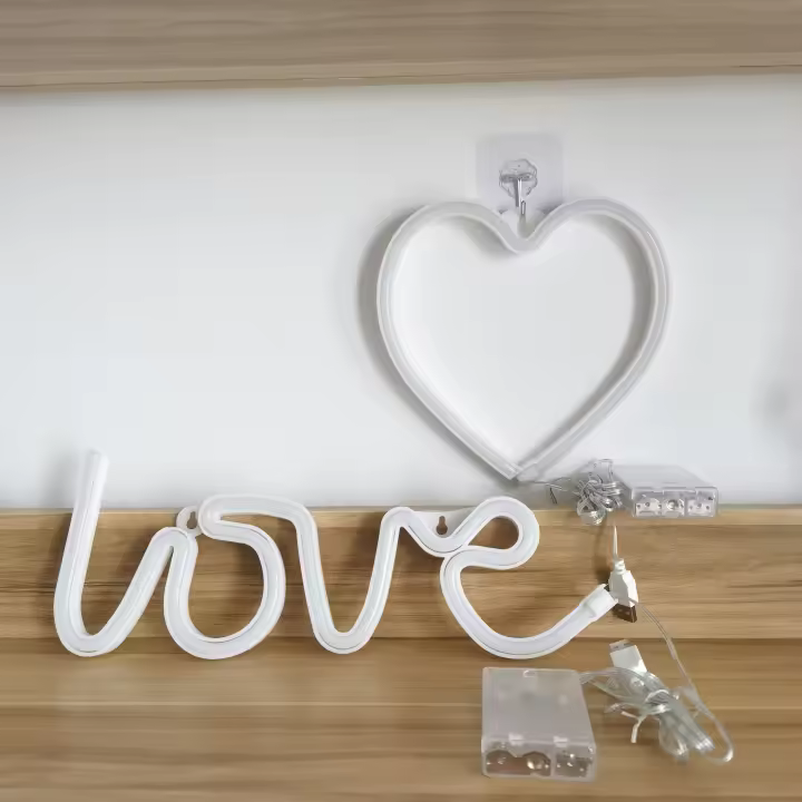 LED Neón Sign Decorativo USB/batería Para Barra Dormitorio Sala De Juegos Boda Fiesta Navidad Regalo De Pared Figura Luz Nocturna - 1