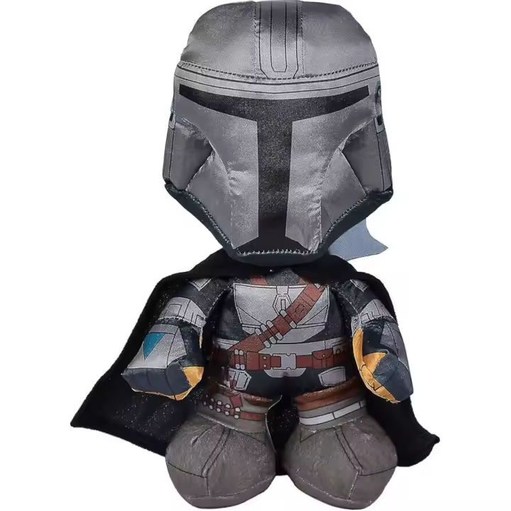DISNEY - Peluche Mandalorian Warrior - 25 cm - Peluche de Star Wars - Regalo Original - Edad recomendada  a partir de los primeros meses de vida - 1