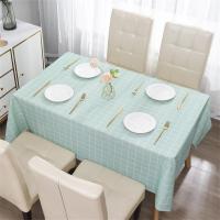 Mantel PEVA a Prueba De Aceite Y Agua Con Estampado Cuadriculado Para Uso Doméstico Decoración De Comedor Para Fiestas Y Hoteles Tamaño 90cmx140cm - details 5