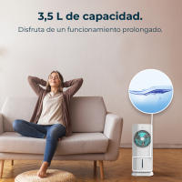 Climatizador Evaporativo Cecotec EnergySilence 3500 – 65W, Depósito 3,5L, 3 Velocidades, Control Remoto y Temporizador - details 4