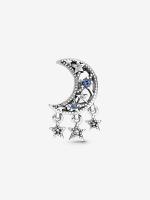 Pandora - Charm de Estrella y Luna cada vez más-Plata de Lei - details 0
