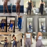 Pantalones De Yoga Para Mujer Seamless Fitness Push up Glúteos Elasticidad En La Cadera Para Squats Y Leggings - details 1