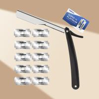 Afeitadora Manual Plegable Portátil Para Principiantes Apto Para Mujeres Accesorio De Peluquería Seguro Para Cejas Rasador De Cabello - details 0