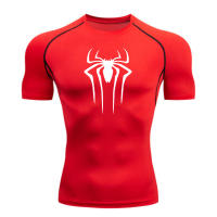 Camiseta De Compresión Para Hombre Fitness Gimnasio Super Héroe Deporte Correr Quick Dry Manga Corta Tops Te Para Hombre - details 3