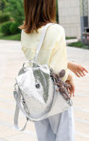 Mochila Antirrobo Para Mujer 2023 Gran Capacidad De Almacenamiento Cuero Suave Casual Con Múltiples Bolsillos Adecuada Para Viajes Y Escuela - details 5