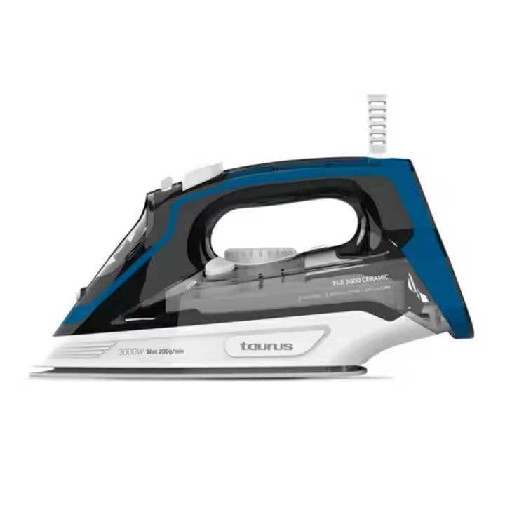 Plancha de vapor Taurus Fiji 3000 Plancha vapor - Potencia 3000W Golpe de vapor 200g Vapor continuo: 45g/min - 1
