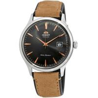 Reloj automático hombre Orient Bambino TAC08003A 42mm 30m WR correa de cuero - details 0