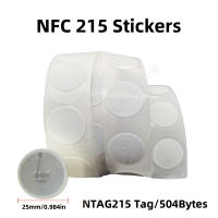Etiquetas NFC Adhesivas 13.56 MHZ 540Bytes Ntag213 Ntag215 Para Teléfonos NFC Pack De 100 50 Y 10 Piezas Etiquetas De Control De Acceso - details 3