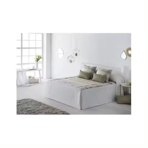 JVR Colcha Edredón Frida Blanca | Estilo Elegante y Sofisticado - 1
