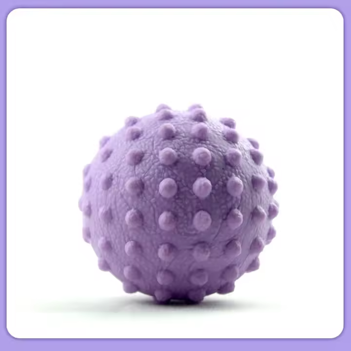 Bola De Masaje Fascia Punto Elevado TPR Maestro De Postura Yoga Bola Para Cintura Y Espalda Bola De Masaje Para Pies - 1