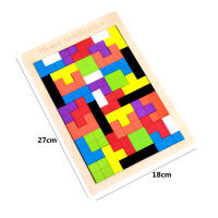 Puzzle De Madera Ruso Juego Educativo Para Bebés Identificación De Colores Y Formas Juguetes Para Niños De 3 a 12 Años Regalos De Navidad - details 7