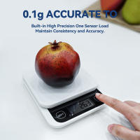 Báscula de cocina portátil de alta precisión para el hogar, pequeña báscula de alimentos con Bluetooth, báscula de cocina conveniente - details 7