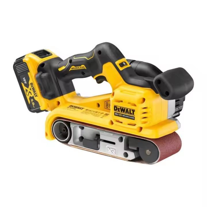 Dewalt szlifierka taśmowa 18v dcw220p2 2x5,0ah 75x533mm tstak - 1