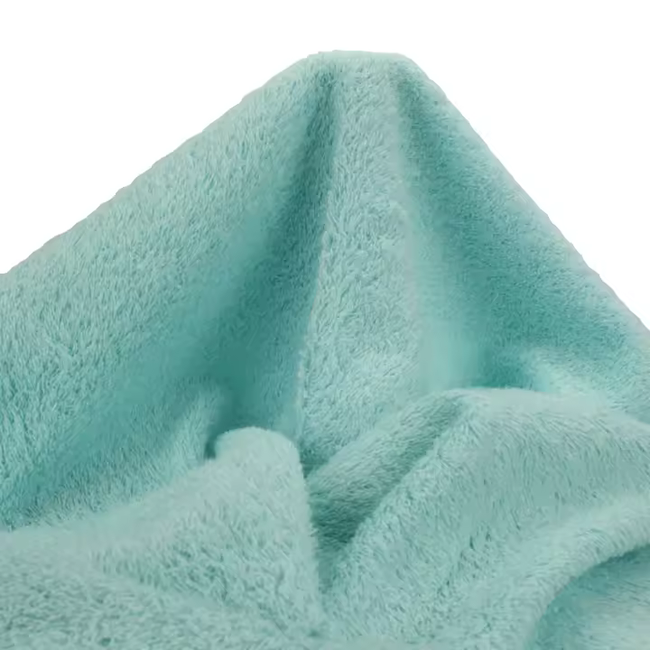 Almacenes Casa Angel TELA DE TOALLA RIZO DE FELPA VERDE AGUA POR METROS, ANCHO 150cm - 1
