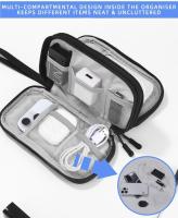 Organizador Cables Viajes Impermeable, Accesorios Cables Portáthil para Cargador, USB Memory, SD Tarjeta - details 3