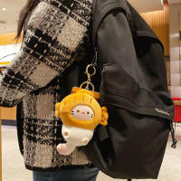 Llavero De Gato De Algodón Suave Y Lindo Japonés Colgante Para Escuela Y Bolsa Snapper Head Set Keychain Unisex - details 8