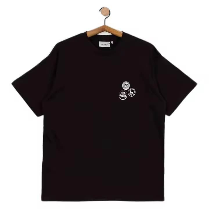 Camisetas De Manga Corta Carhartt Wip para Hombre en color Negro - 1