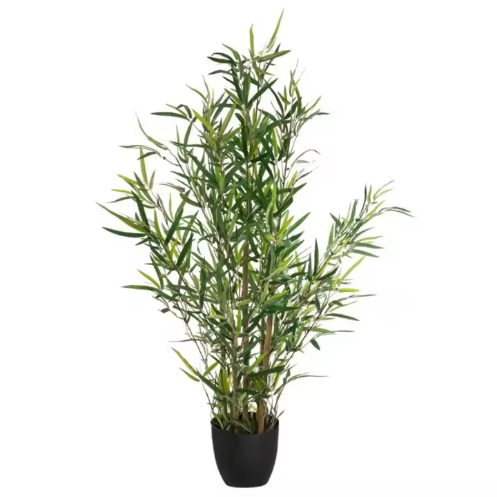 Atmosphera Planta Artificial Bambú Altura 90 Cm con Maceta - Decoración Hogar - 1