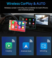Radio De Coche Universal Sin Cable 7 Pulgadas Con Carplay Y Android Auto Navegación GPS Pantalla Táctil Bluetooth Multimedia Y Video - details 3