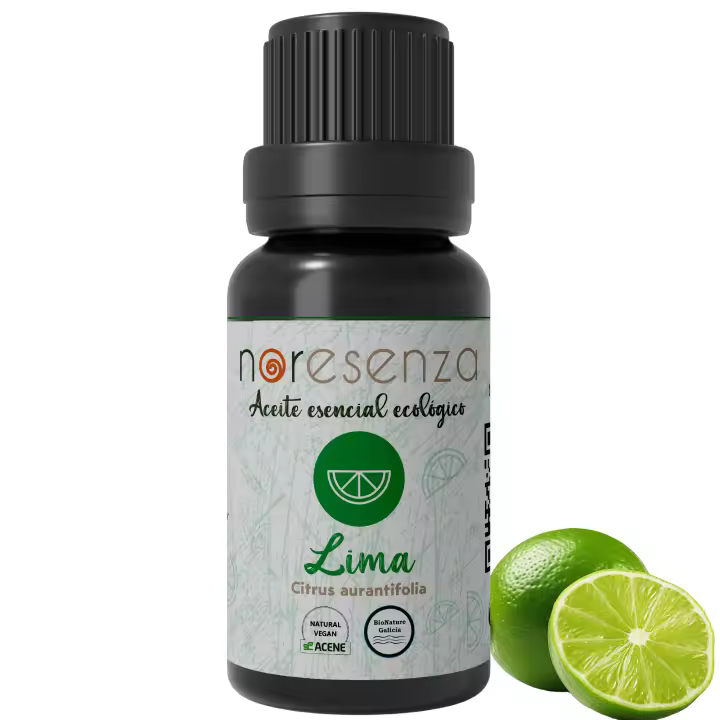 Noresenza Aceite esencial ecológico de lima 100% puro y natural - 1