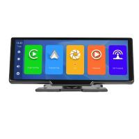 Podofo-cámara trasera HD DVR para coche, Control de voz, Wifi, Android, Auto y Carplay, tablero de recortes de vídeo, BT, FM, espejo de coche, 10,26" - details 22