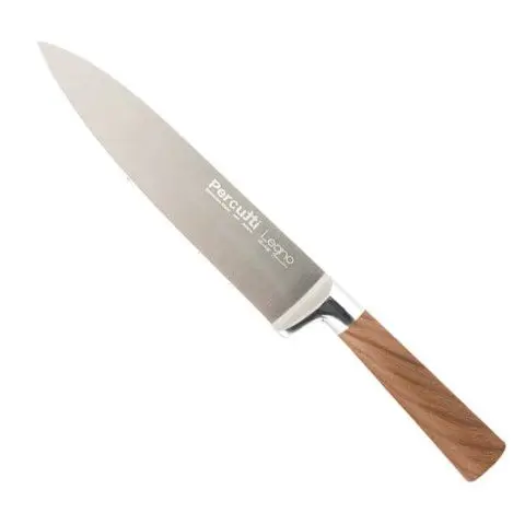 Cuchillo Chef Percutti Legno 20 cm - Acero 3CR14 y Mango Soft-Touch - 1