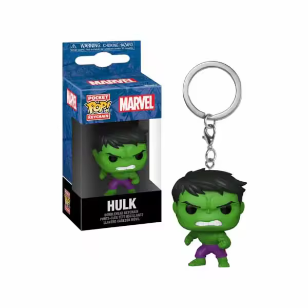Funko Pop! Llavero Keychain Marvel Hulk. - 1