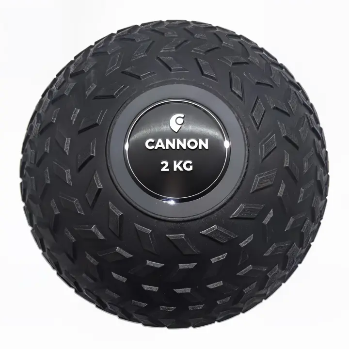 Balón Medicinal Cannon Slam Ball – Diseño Robusto y Antideslizante para Entrenamientos de Alta Intensidad, Absorbe Energía Sin Rebote, Ideal para Ejercicios de Fuerza, Acondicionamiento y Potencia Explosiva, Rango de Pesos de 2 kg a 30 kg - 1