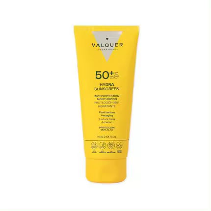 Protector Solar Facial 50+ Hydra Sunscreen 75 ml - Valquer - 1