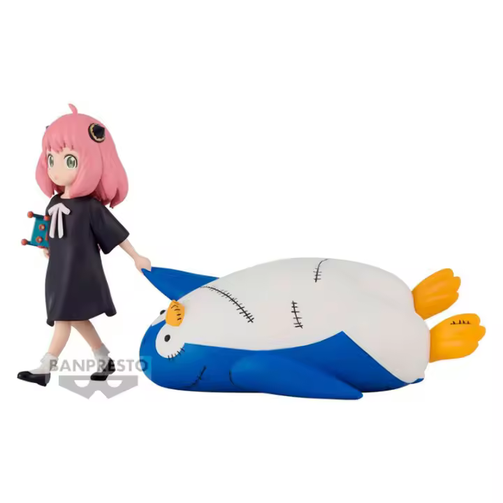 Figura Anya Forger & Penguin Break Time Spy x Family 12cmFigura  Coleccionable - Idea de Regalo- Mercancia Oficial - Juguetes para Niños y Adultos - Movies Fans - Muñeco para Coleccionistas y Exposición - 1