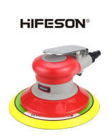 HIFESON Sopladora Orbital De Aire 5/6 Pulgadas Herramienta De Pulido Para Coche Madera Y Metal Velocidad Variable Peso 11.1KG - details 0