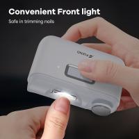 Cortadora de uñas eléctrica Cortadora de uñas automática y pulidora Cortadora de uñas recargable inalámbrica 2 en 1 con luz LED Cortadora de uñas segura - details 2
